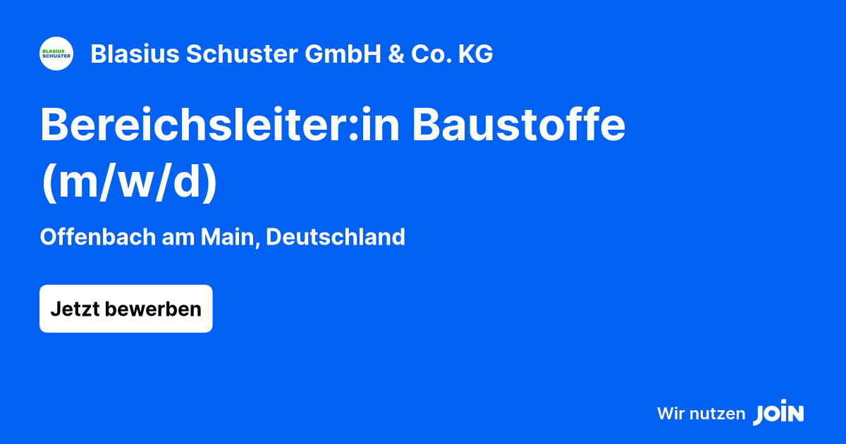 Blasius Schuster GmbH & Co. KG logo