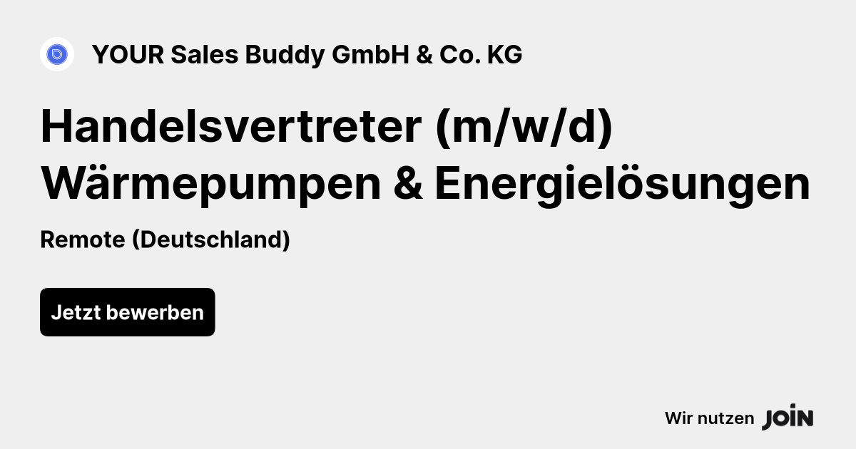YOUR Sales Buddy GmbH & Co. KG logo