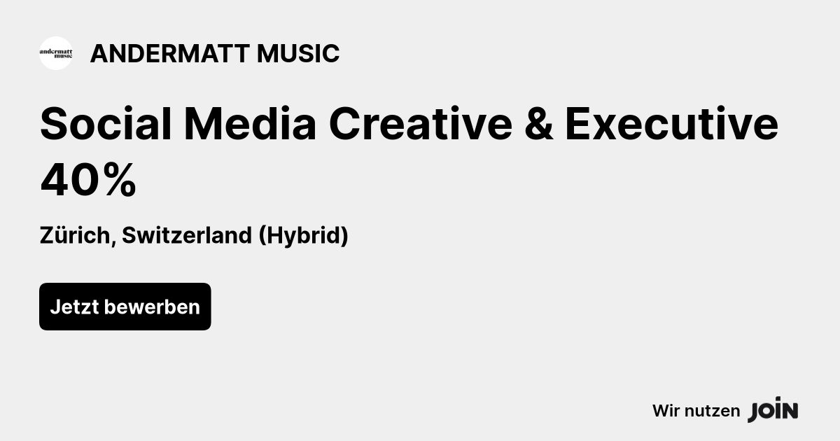 ANDERMATT MUSIC logo