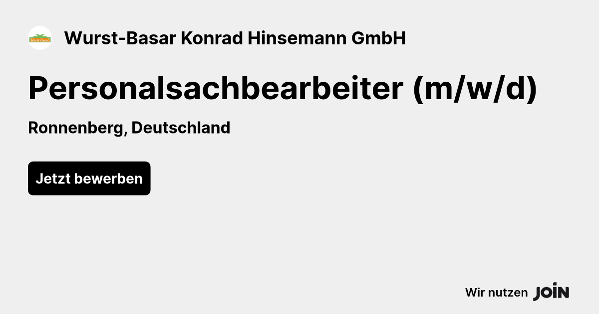 Wurst-Basar Konrad Hinsemann GmbH logo