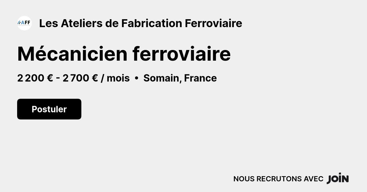 Les Ateliers de Fabrication Ferroviaire logo