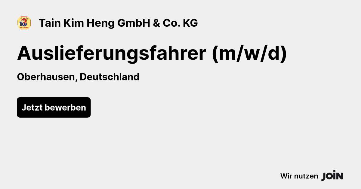 Tain Kim Heng GmbH & Co. KG logo