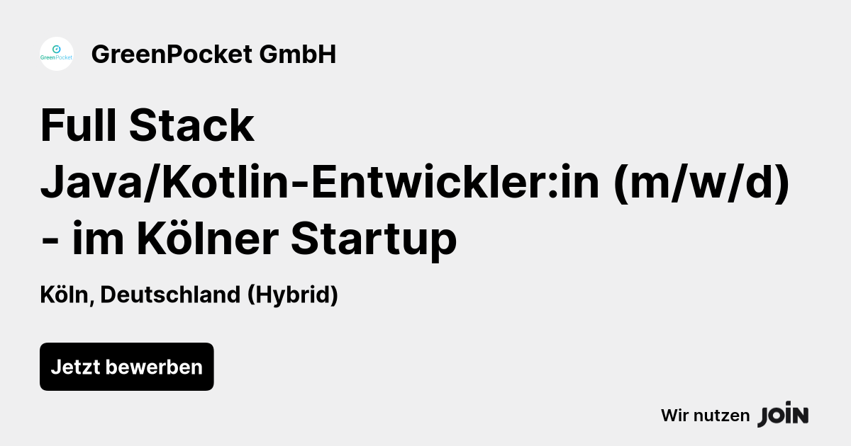 GreenPocket GmbH logo