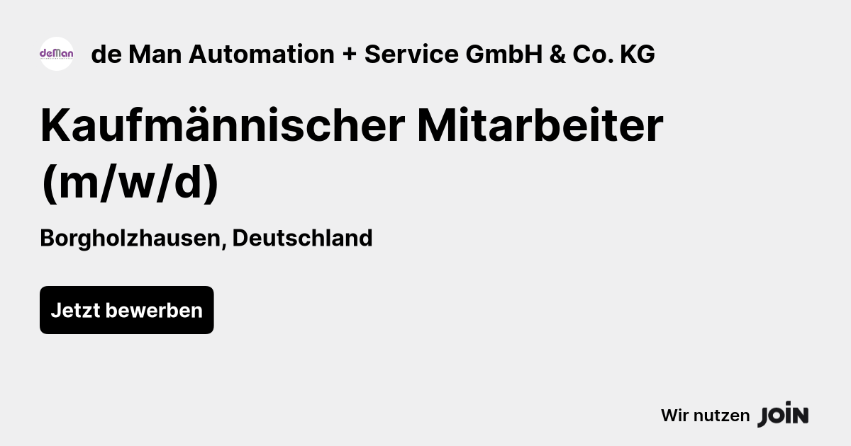 de Man Automation + Service GmbH & Co. KG logo