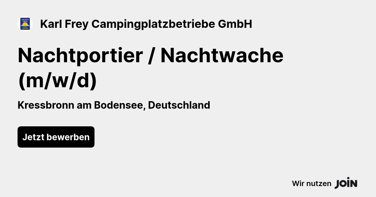 Karl Frey Campingplatzbetriebe GmbH logo
