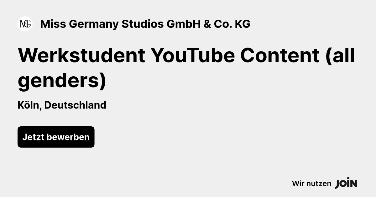 Miss Germany Studios GmbH & Co. KG logo
