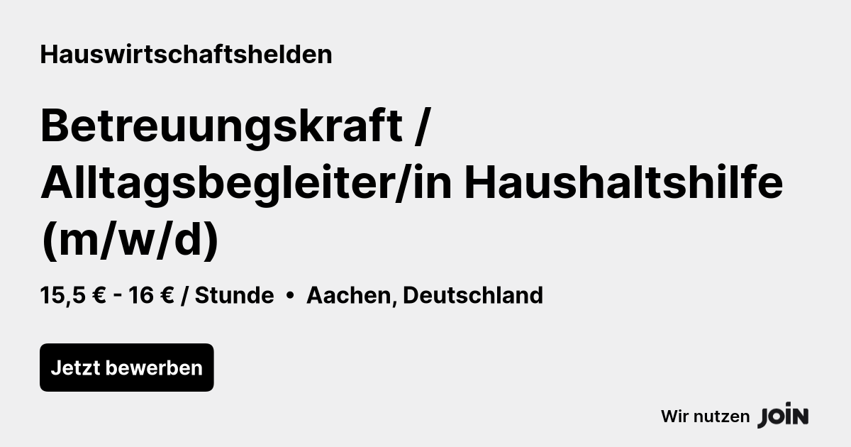 Hauswirtschaftshelden logo