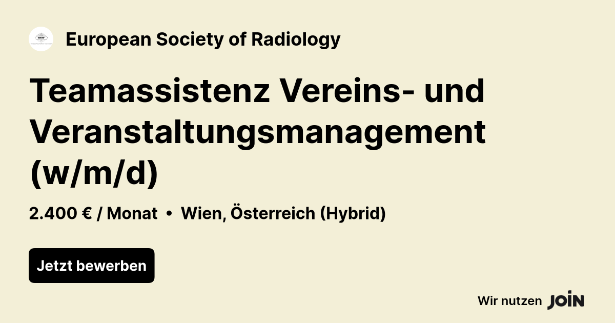 European Society of Radiology logo
