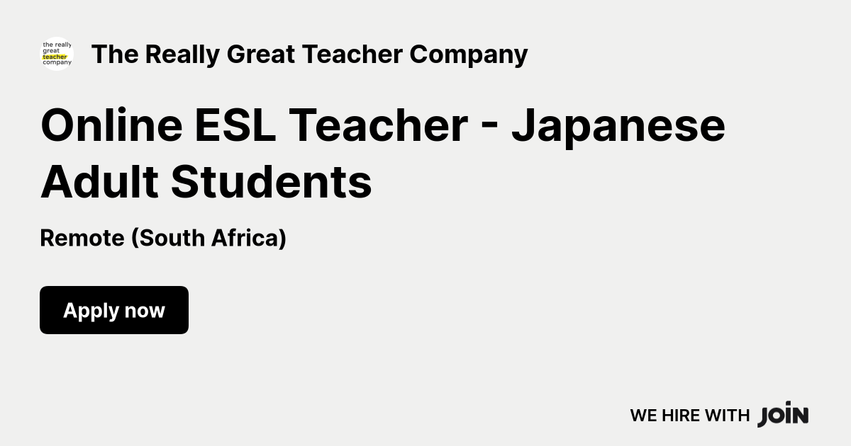 The Really Great Teacher Company logo