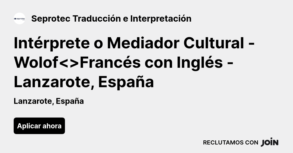 Seprotec Traducción e Interpretación logo