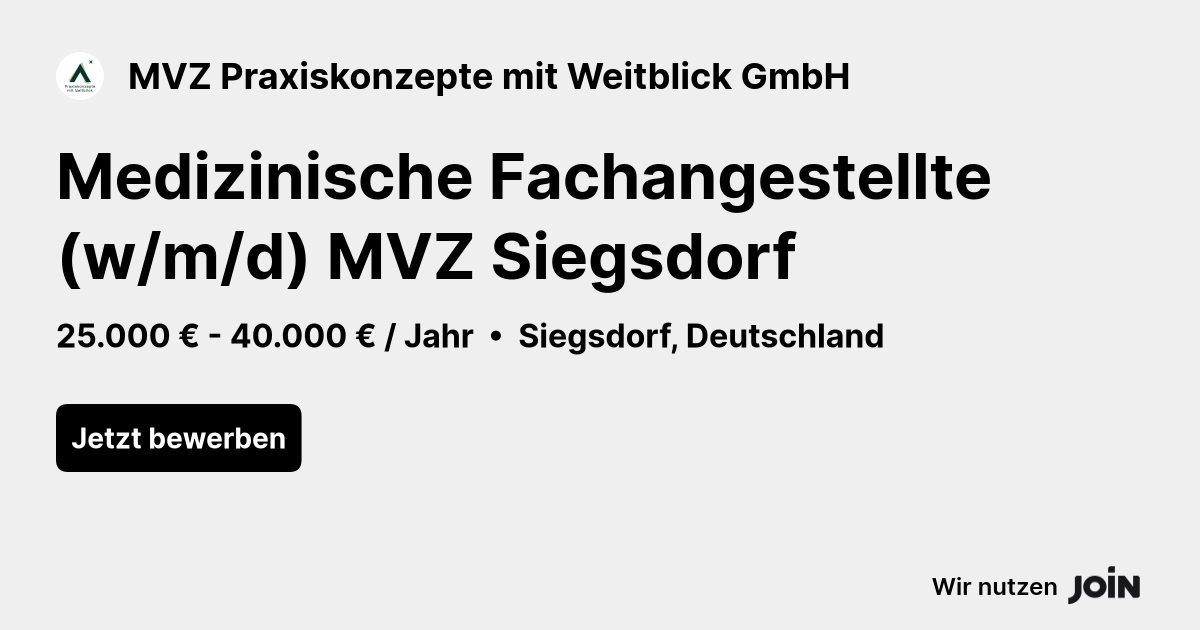 MVZ Praxiskonzepte mit Weitblick GmbH logo