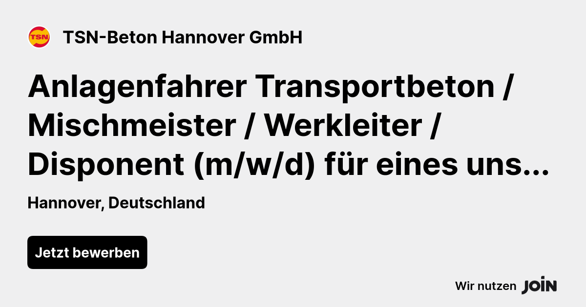 TSN-Beton Hannover GmbH logo