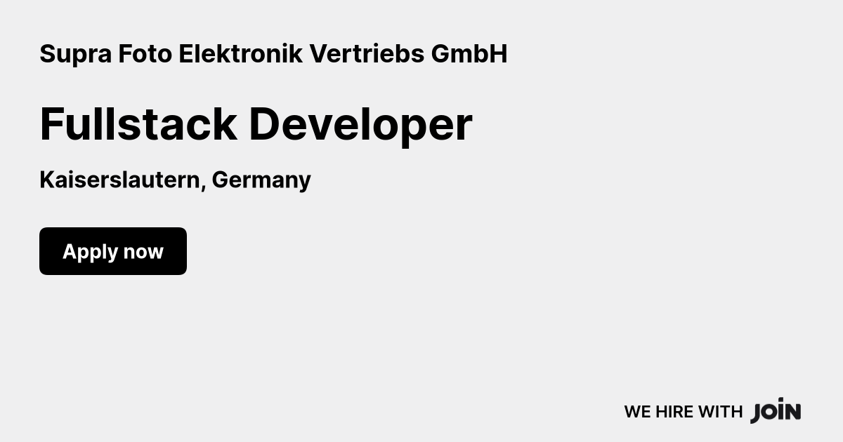 Supra Foto Elektronik Vertriebs GmbH logo
