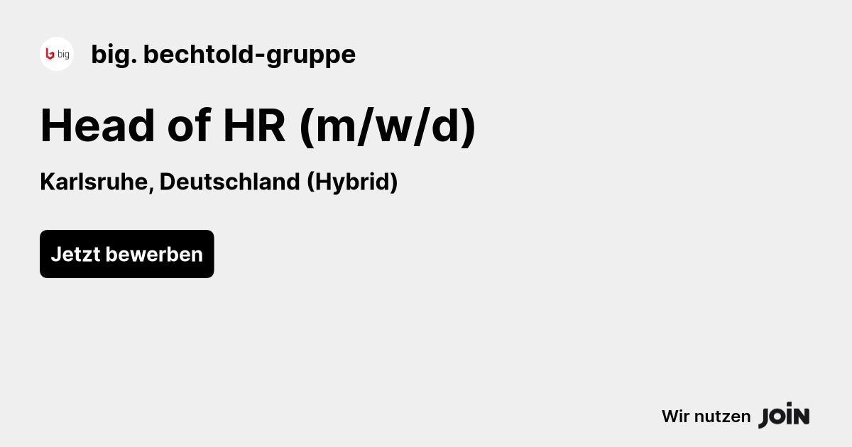 big. bechtold-gruppe logo