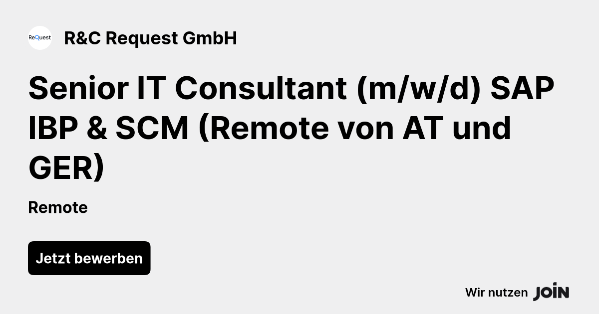 R&C Request GmbH logo