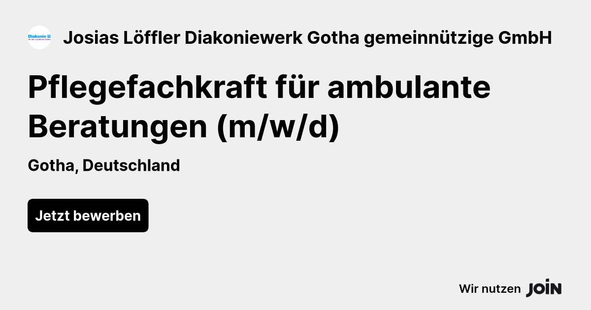 Josias Löffler Diakoniewerk Gotha gemeinnützige GmbH logo