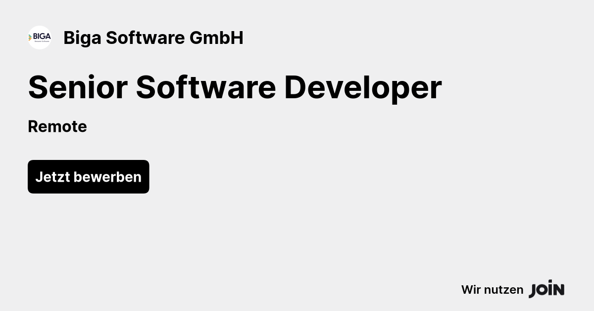 Biga Software GmbH logo