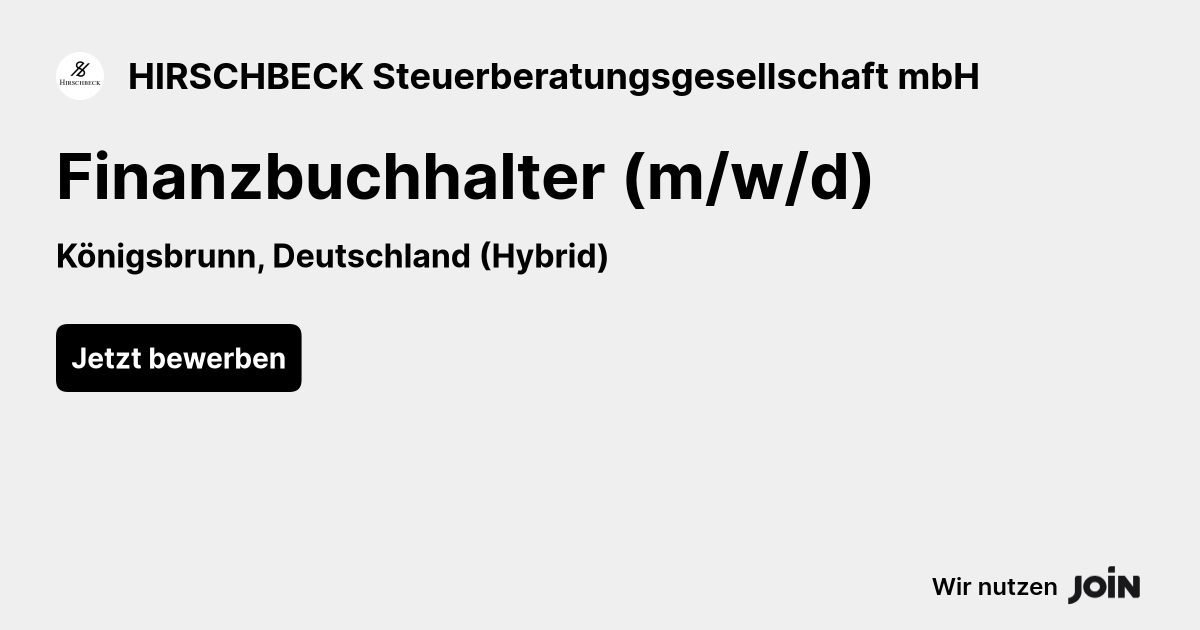 HIRSCHBECK Steuerberatungsgesellschaft mbH logo