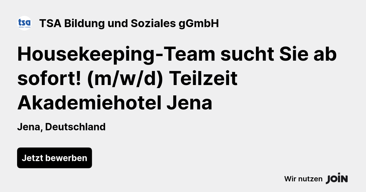TSA Bildung und Soziales gGmbH logo