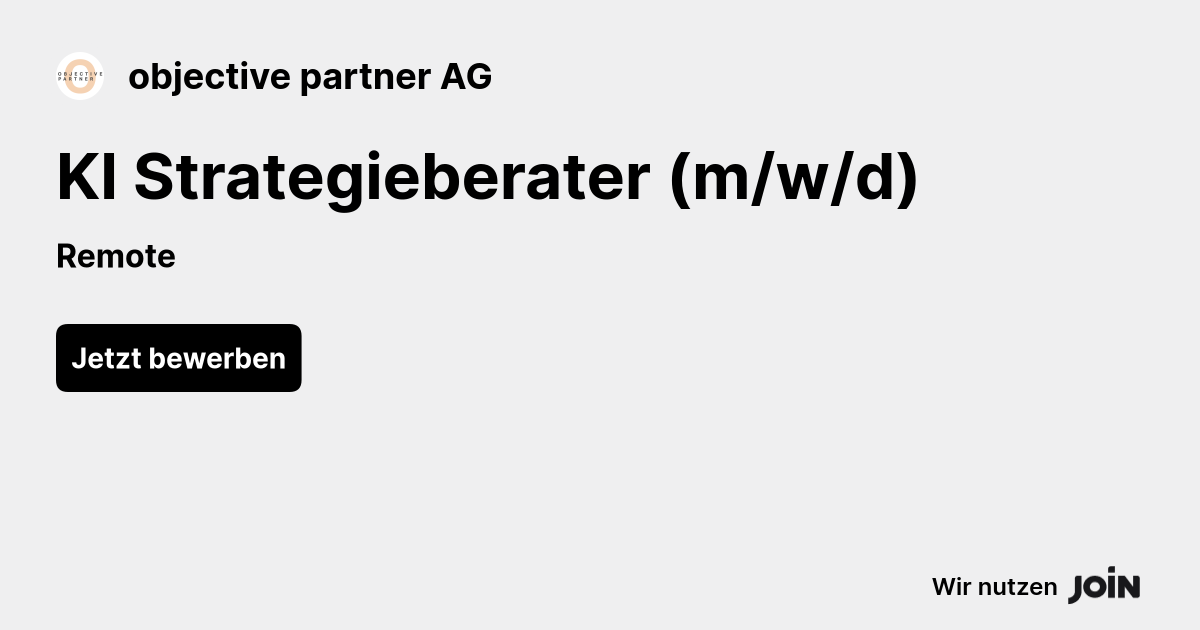 objective partner AG logo