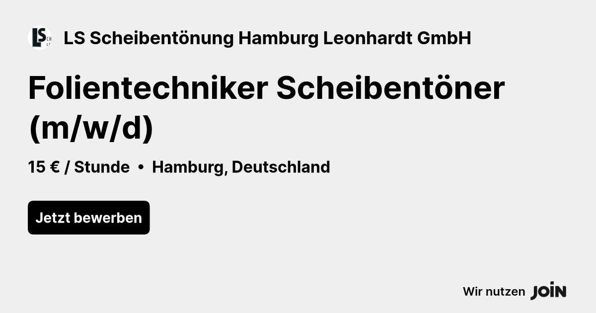 LS Scheibentönung Hamburg Leonhardt GmbH logo