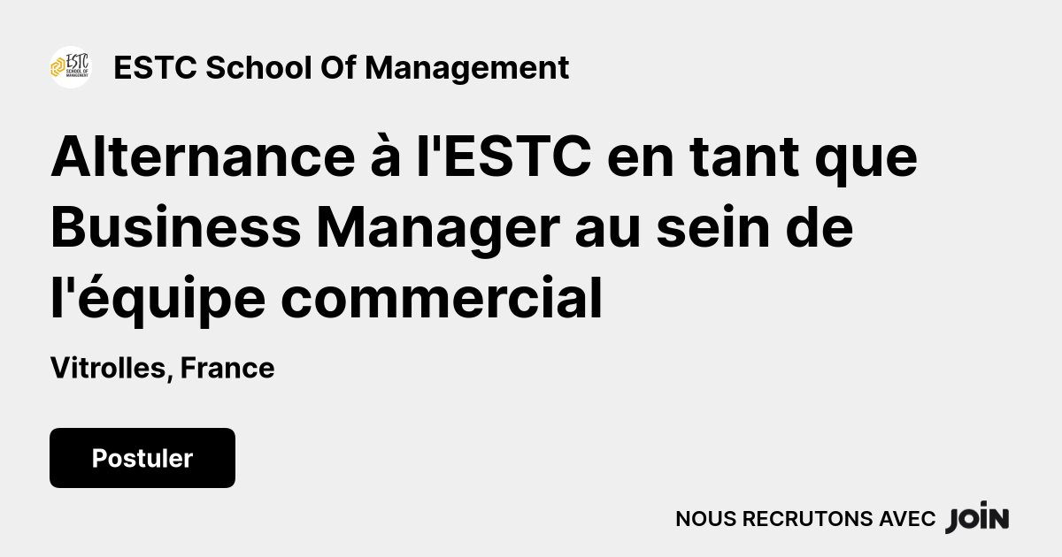 ESTC School Of Management logo