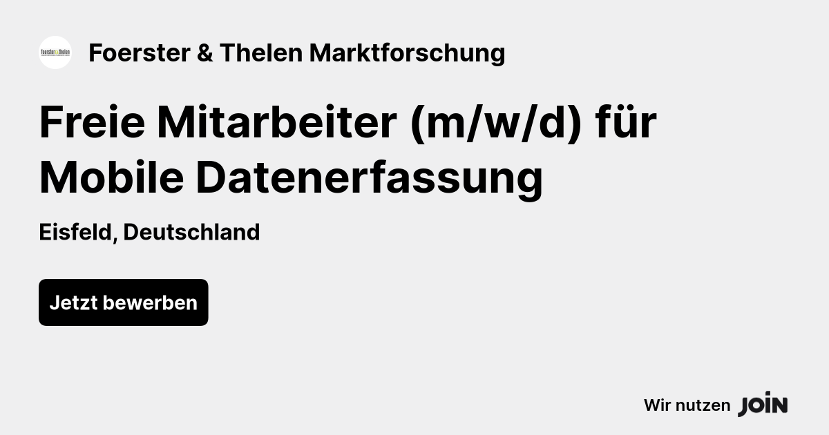 Foerster & Thelen Marktforschung logo