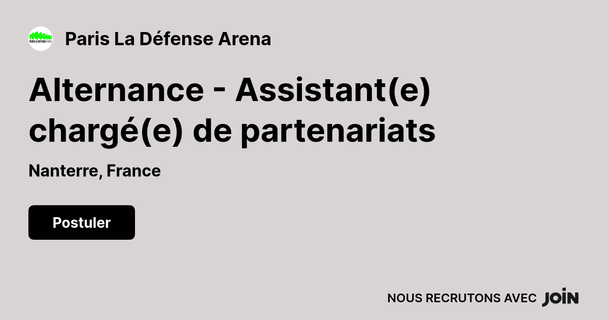 Paris La Défense Arena logo