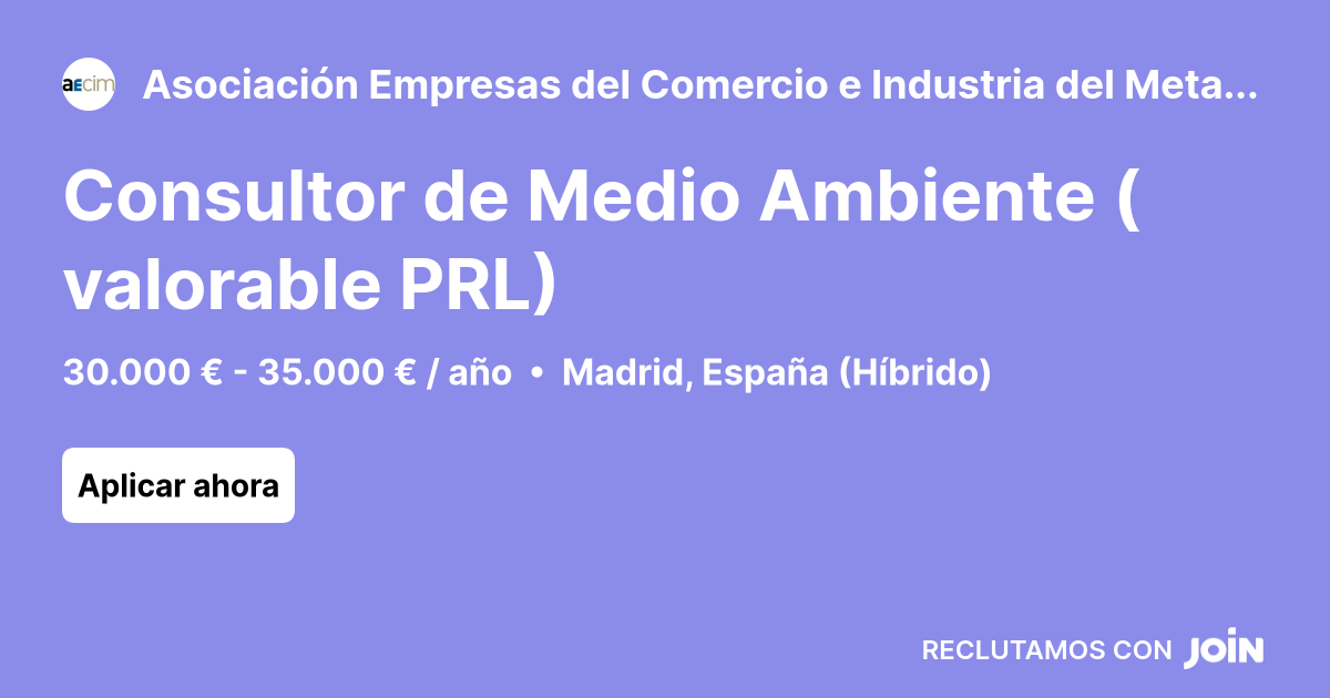 Asociación Empresas del Comercio e Industria del Metal (AECIM) logo