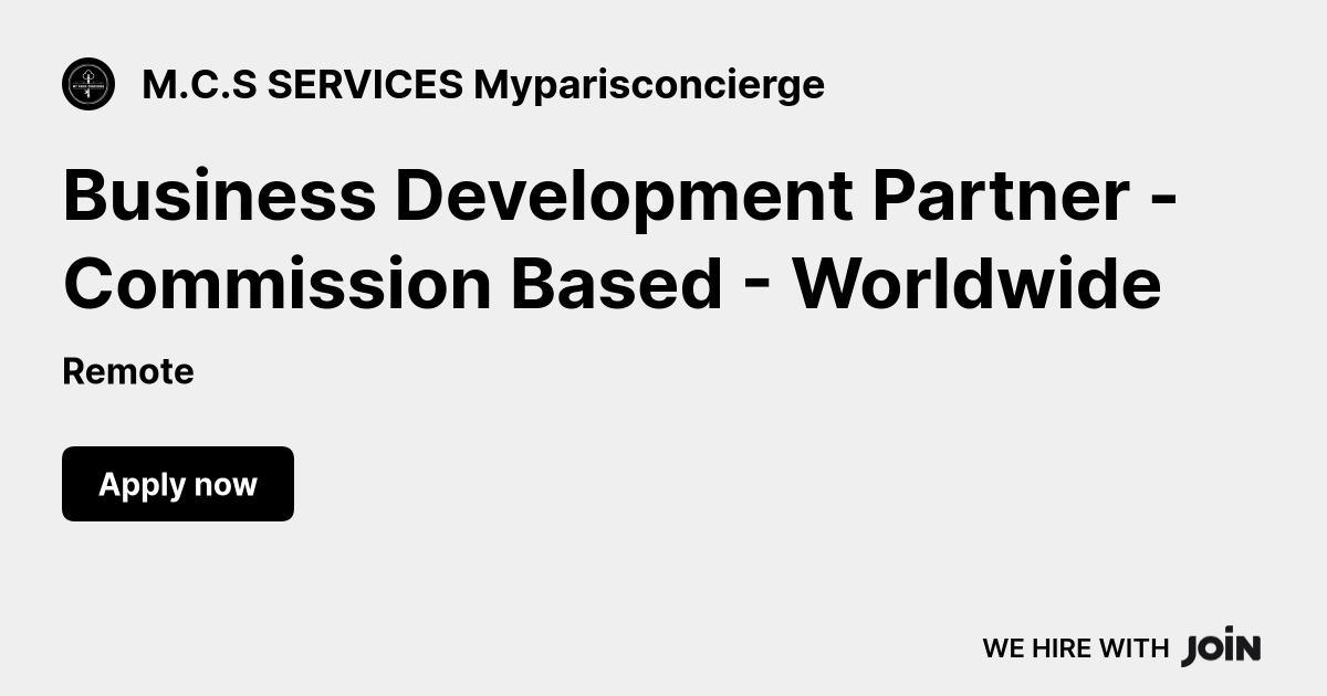 M.C.S SERVICES Myparisconcierge logo