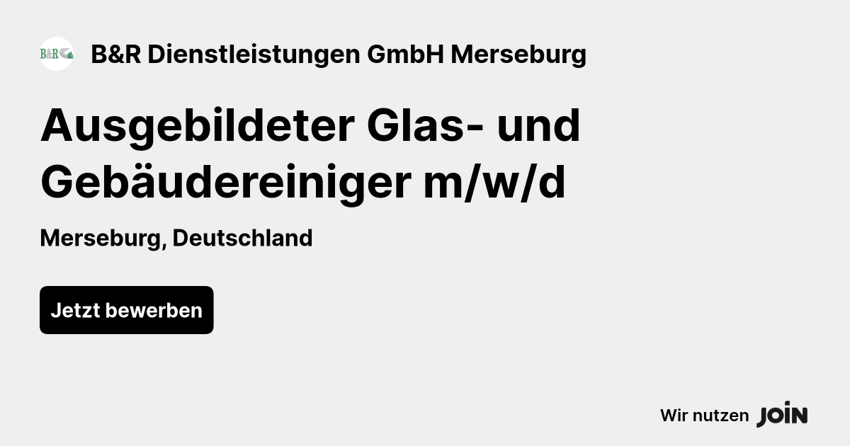 B&R Dienstleistungen GmbH Merseburg logo