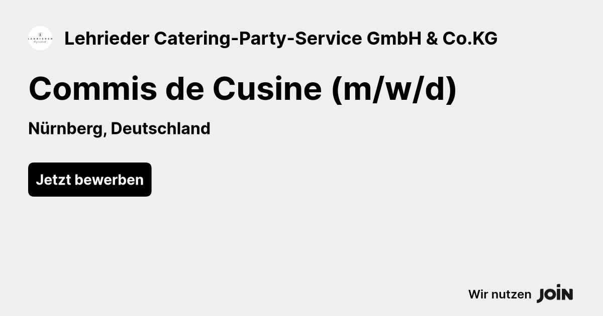 Lehrieder Catering-Party-Service GmbH & Co.KG logo