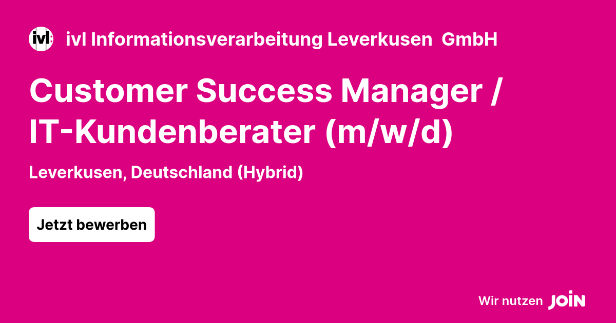 ivl Informationsverarbeitung Leverkusen  GmbH logo