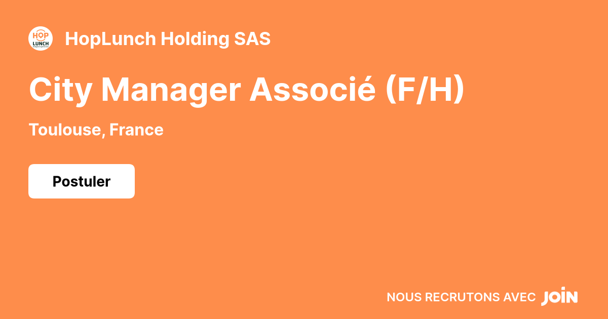 HopLunch Holding SAS logo