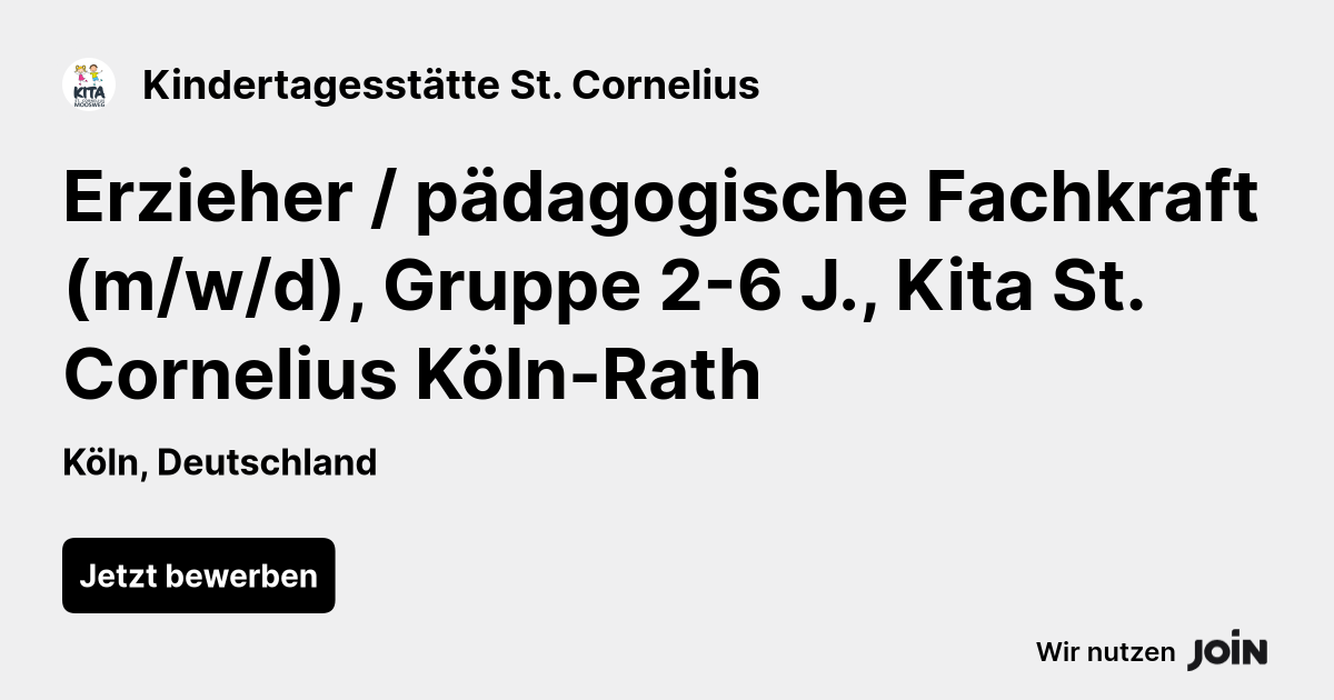 Kindertagesstätte St. Cornelius logo