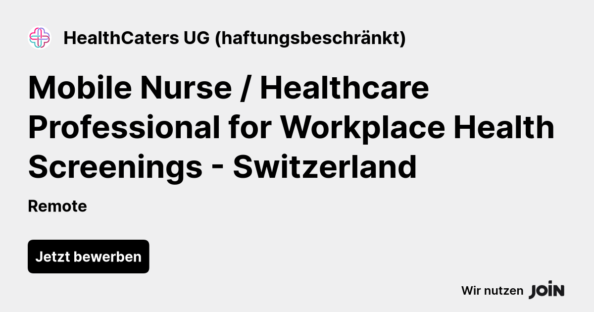 HealthCaters UG (haftungsbeschränkt) logo