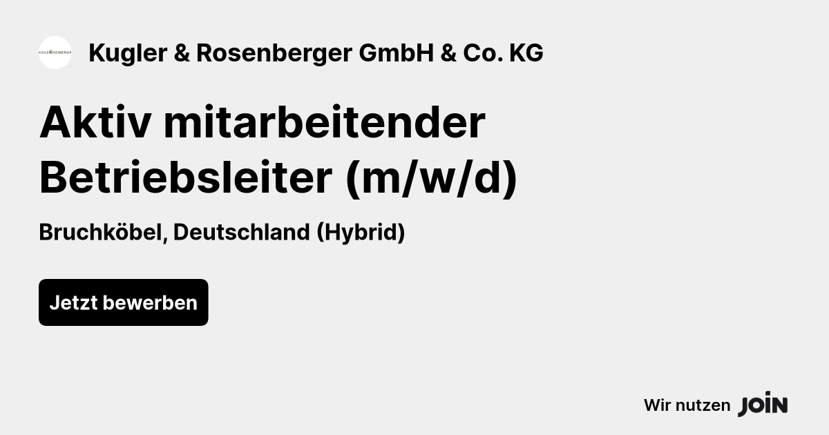 Kugler & Rosenberger GmbH & Co. KG logo
