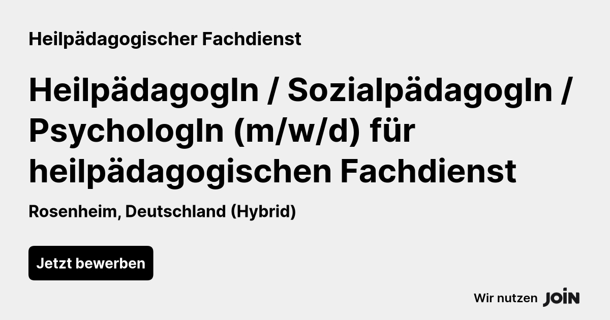 Heilpädagogischer Fachdienst logo
