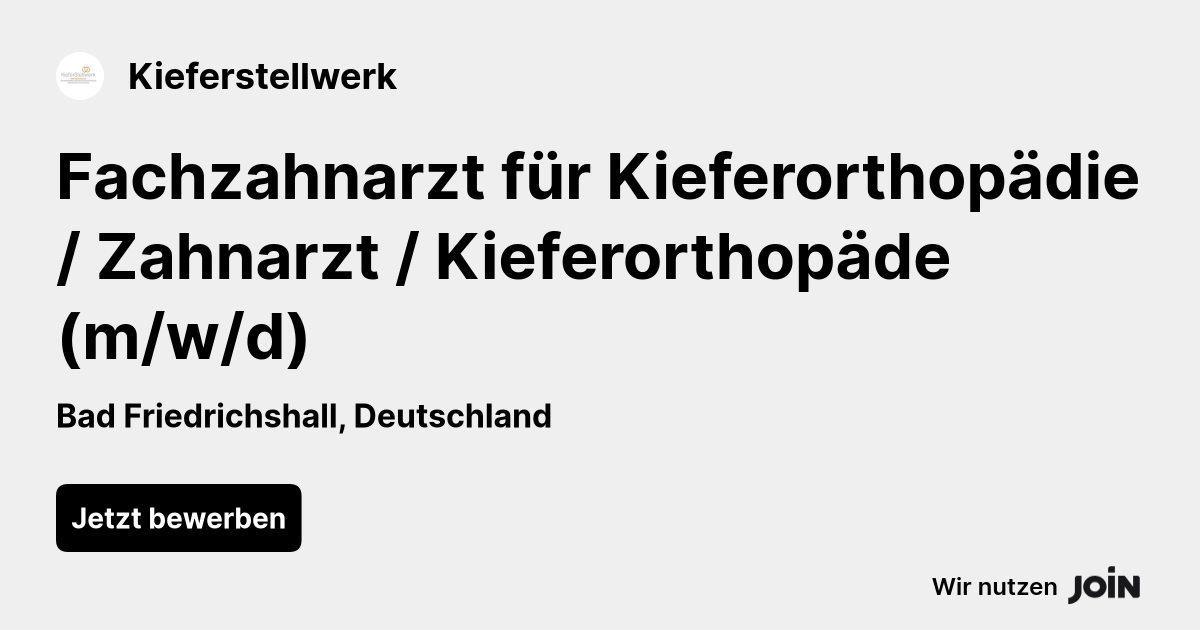 Kieferstellwerk logo