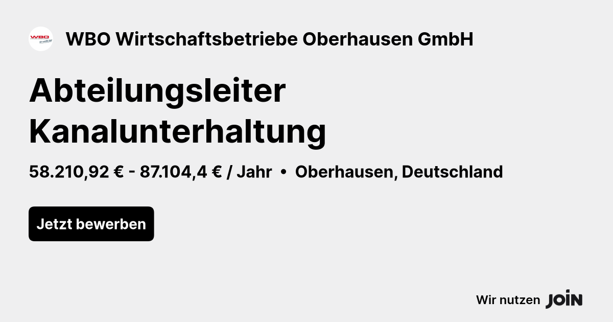 WBO Wirtschaftsbetriebe Oberhausen GmbH logo