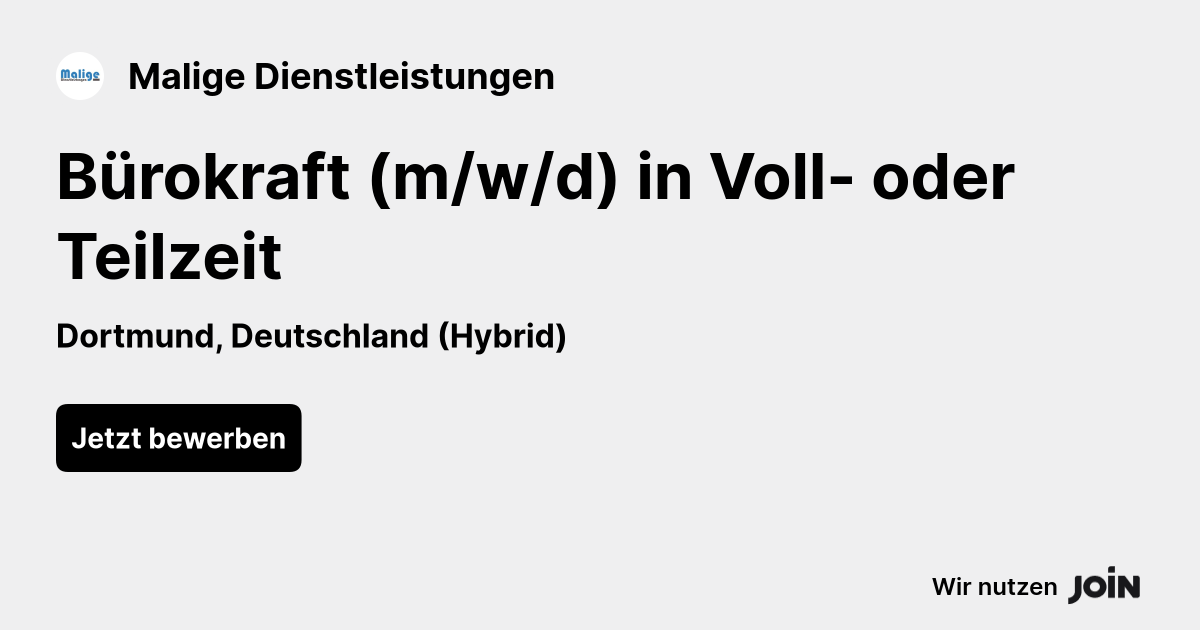 Malige Dienstleistungen logo