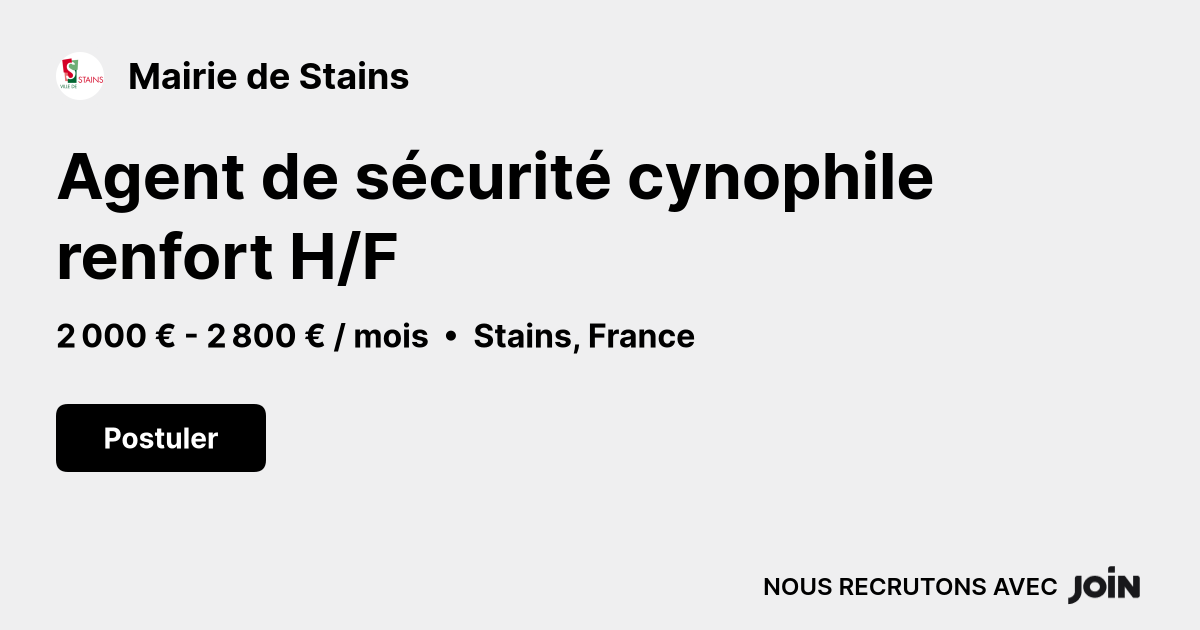 Mairie de Stains logo