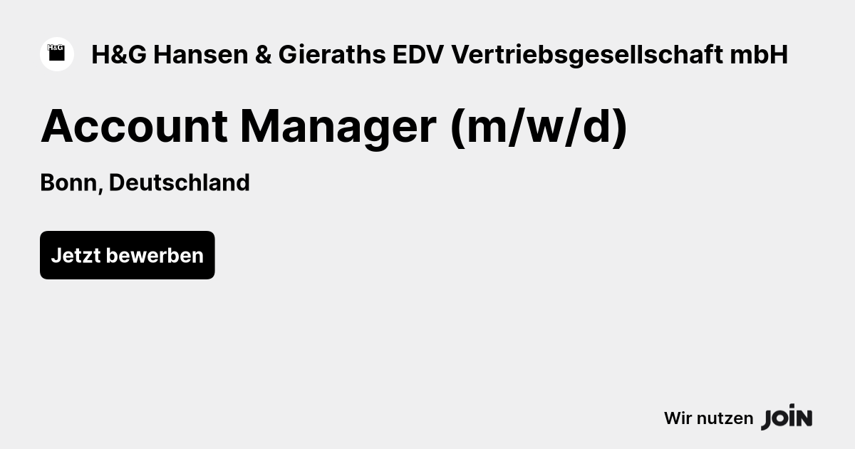 H&G Hansen & Gieraths EDV Vertriebsgesellschaft mbH logo