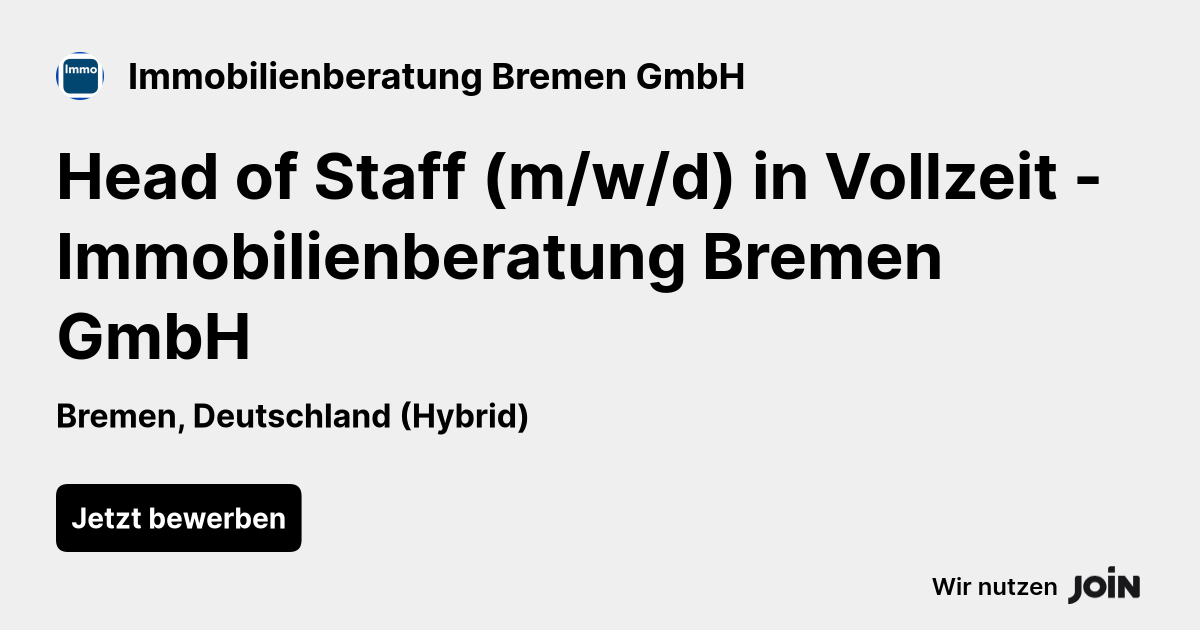 Immobilienberatung Bremen GmbH logo