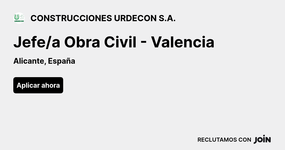 CONSTRUCCIONES URDECON S.A. logo