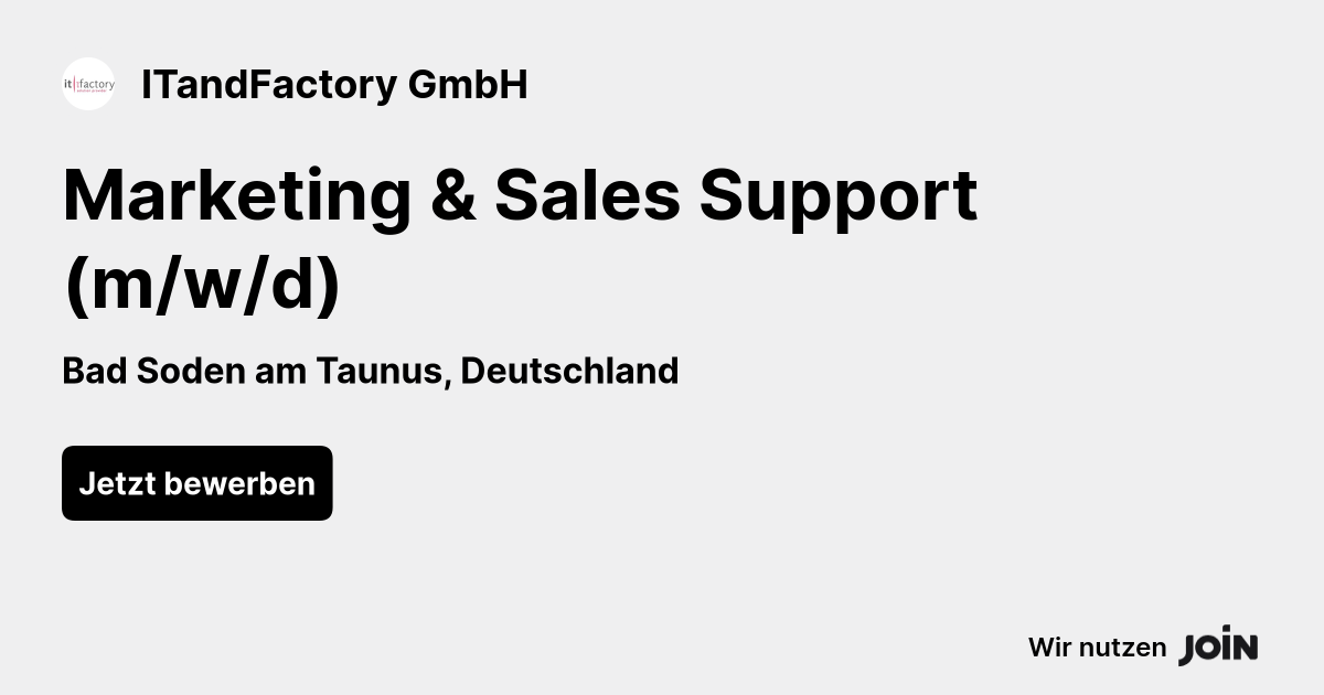 ITandFactory GmbH logo