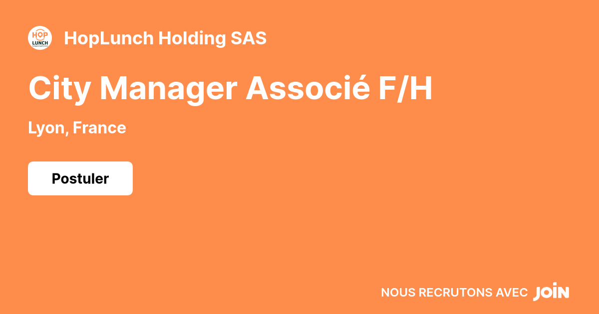 HopLunch Holding SAS logo