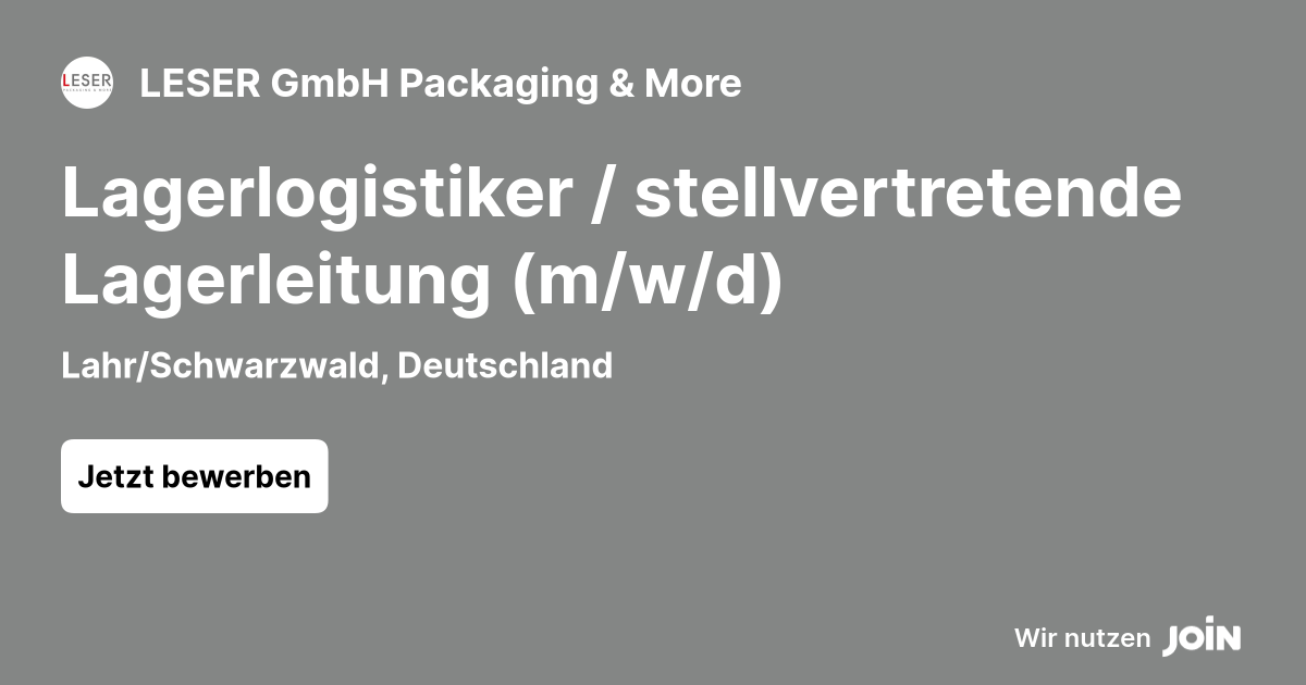 LESER GmbH Packaging & More logo