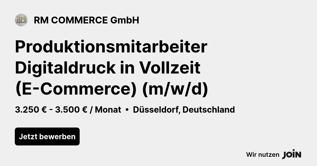 RM COMMERCE GmbH logo