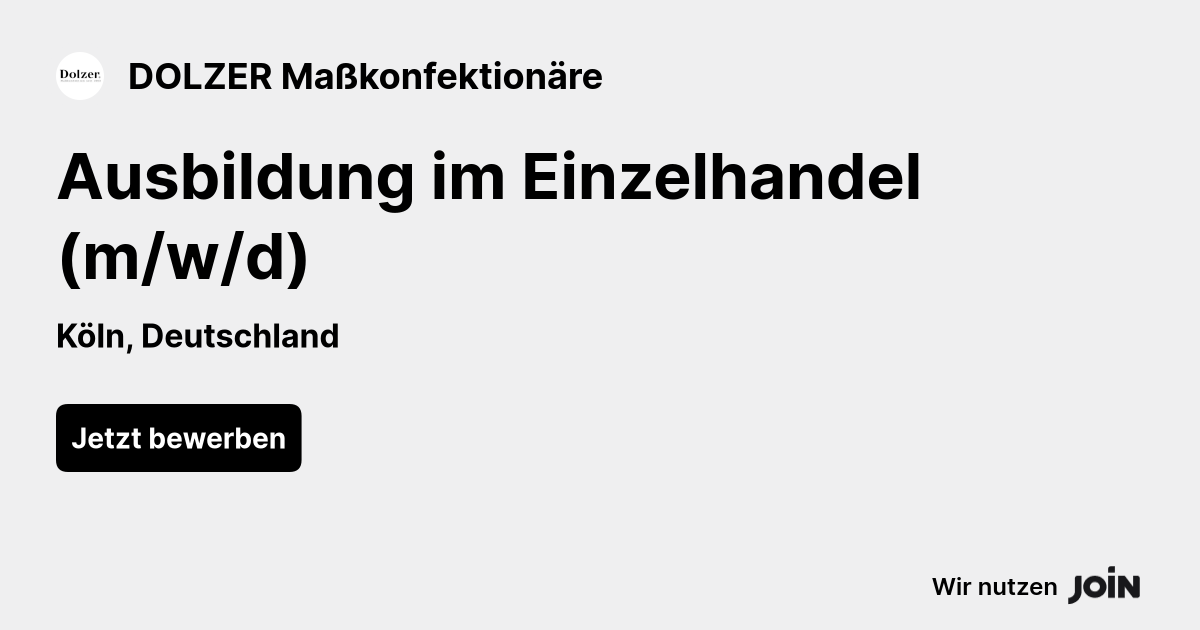 DOLZER Maßkonfektionäre logo